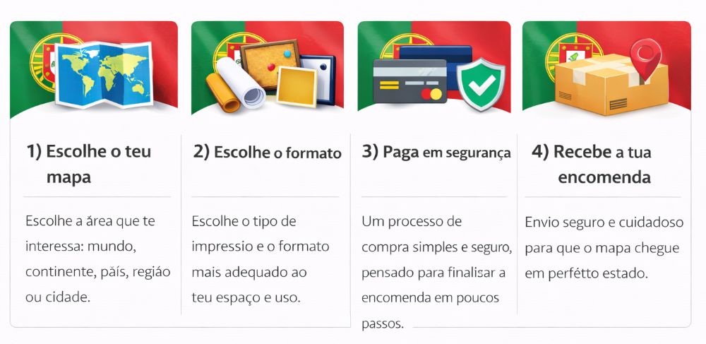 Como comprar mapas murais de Comunidades Autonomas